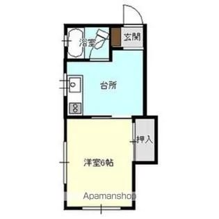 ラビハウス2【D号室】の間取り