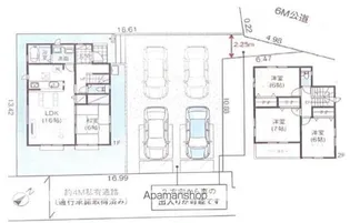 埼玉県蓮田市緑町1丁目【一戸建】の間取り