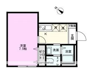 グランエスト柏の葉キャンパス【2階】の間取り