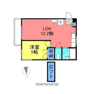 vivi行田【2階】の間取り