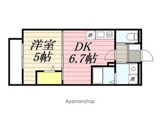 CLARTE葛城【2階】の間取り