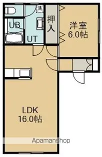 ベストヒルズⅦ【201号室】の間取り