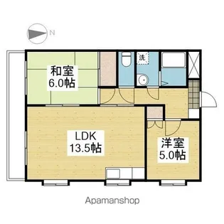 ティアラⅠ【201.号室】の間取り