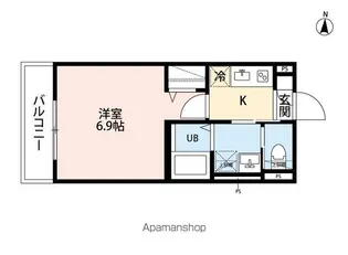 ROBOT HOME 前原Ⅱ【1階】の間取り