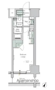 ONE ROOF RESIDENCE TAMACHI【9階】の間取り