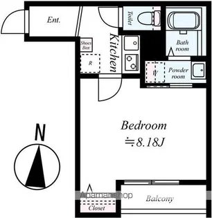 GRADUS拝島Ⅱ【1階】の間取り