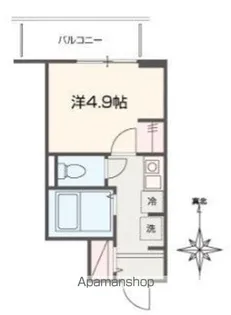 MELLAS北赤羽【2階】の間取り