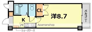 クレスト草津【1125号室】の間取り
