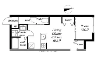 仮)草津市東矢倉PJ【202号室】の間取り