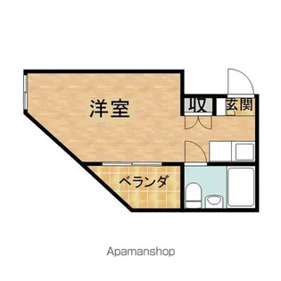メゾンドノア聖蹟桜ヶ丘【5階】の間取り