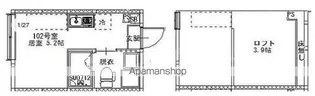 AXIS青砥【1階】の間取り