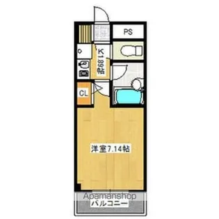 カレッジハイツ春日井【2階】の間取り