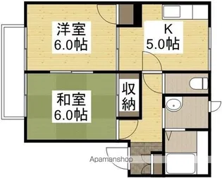 マーブルアーチ【2階】の間取り