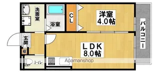 ALEGRIA北助松South【3階】の間取り