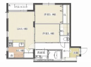 アルテマイスター堀川【201号室】の間取り