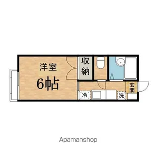 ハイライズ聖蹟桜ヶ丘【2階】の間取り