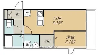 LUCENTE【1階】の間取り
