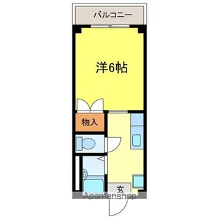 コーポせいらん【106号室】の間取り