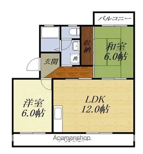 アルテハイムK【1階】の間取り
