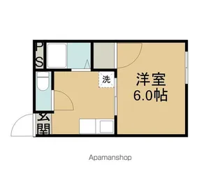 THコーポ【104号室】の間取り