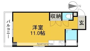 コーポベターデイズ【4階】の間取り