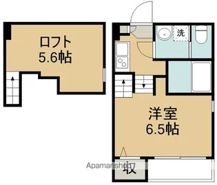 ハーモニーテラス大和町Ⅱ【1階】の間取り