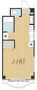 PURE COURT【203号室】の間取り