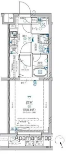 東京都中野区江原町1丁目【マンション】の間取り