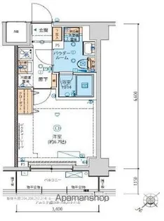リヴシティ横濱ヒルサイドテラス【5階】の間取り
