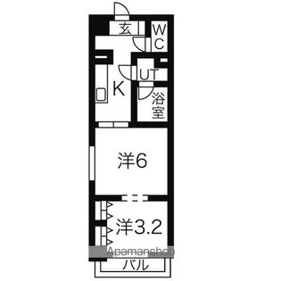 コートヒルズ【4階】の間取り