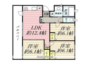 KENZO HAUS YOKODAI【2階】の間取り