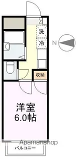 サンパレス宮町【206号室】の間取り