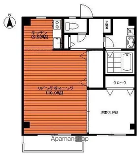 アミティⅡ【3階】の間取り