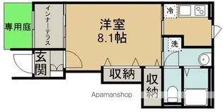 飛龍 高坂【1階】の間取り