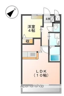 ホームリバティ【1階】の間取り