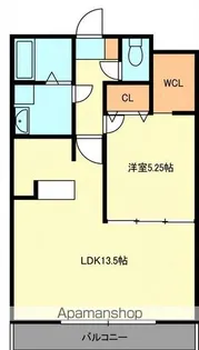 ボア・ソルテ壱番館【209号室】の間取り
