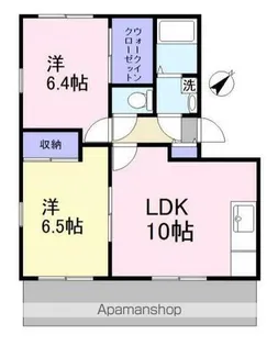 ソレジオM【2階】の間取り