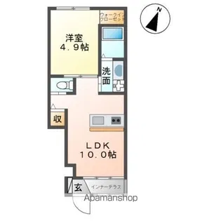 ラフォンテ【1階】の間取り