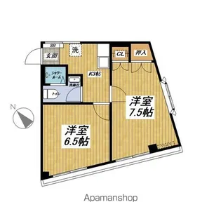 三貴マンション【302号室】の間取り