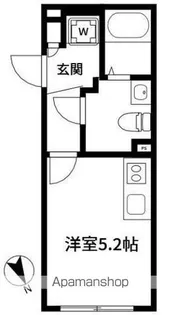 東京都中野区南台4丁目【マンション】の間取り