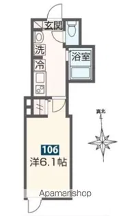 MELDIA星川【1階】の間取り