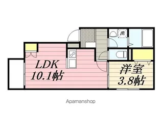 サニーガーデン皿山【3階】の間取り