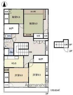 中村ビル【3号室】の間取り