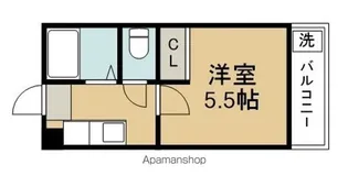 SACHU APARTMENT【3階】の間取り