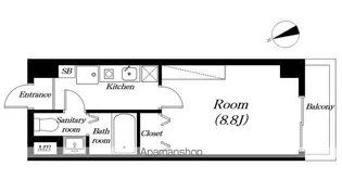 ソレイユ豊PART−1【904号室】の間取り
