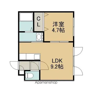ROKUMEIKAN Ⅴ【2階】の間取り