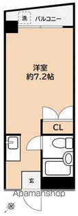 クロスヴィラ春日【4階】の間取り