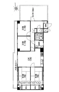 三高・サンスクエア【*301号室】の間取り