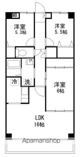 アクトヒルズ八千代Ⅱ【12階】の間取り