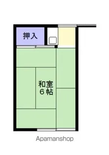 ハイツ西川【2階】の間取り
